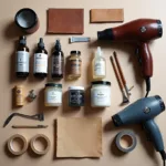 Leather Repair Kit and Tools