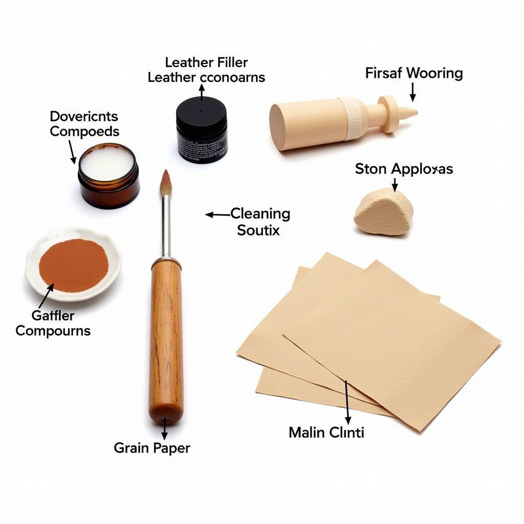 Essential Components of a Leather Car Seat Repair Kit