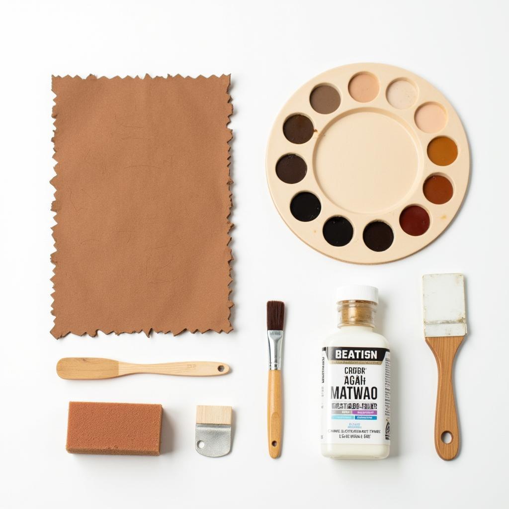 Leather Repair Kit Contents