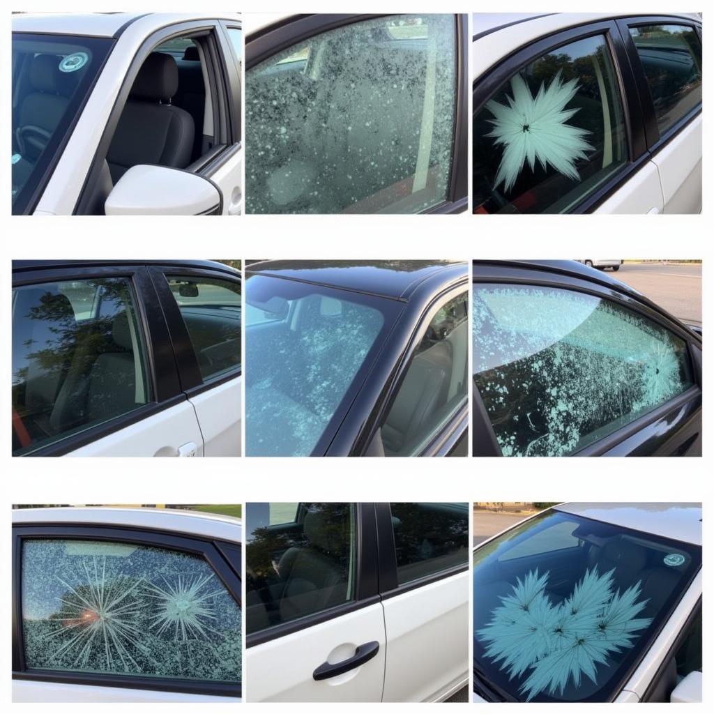 Car Window Damage Types