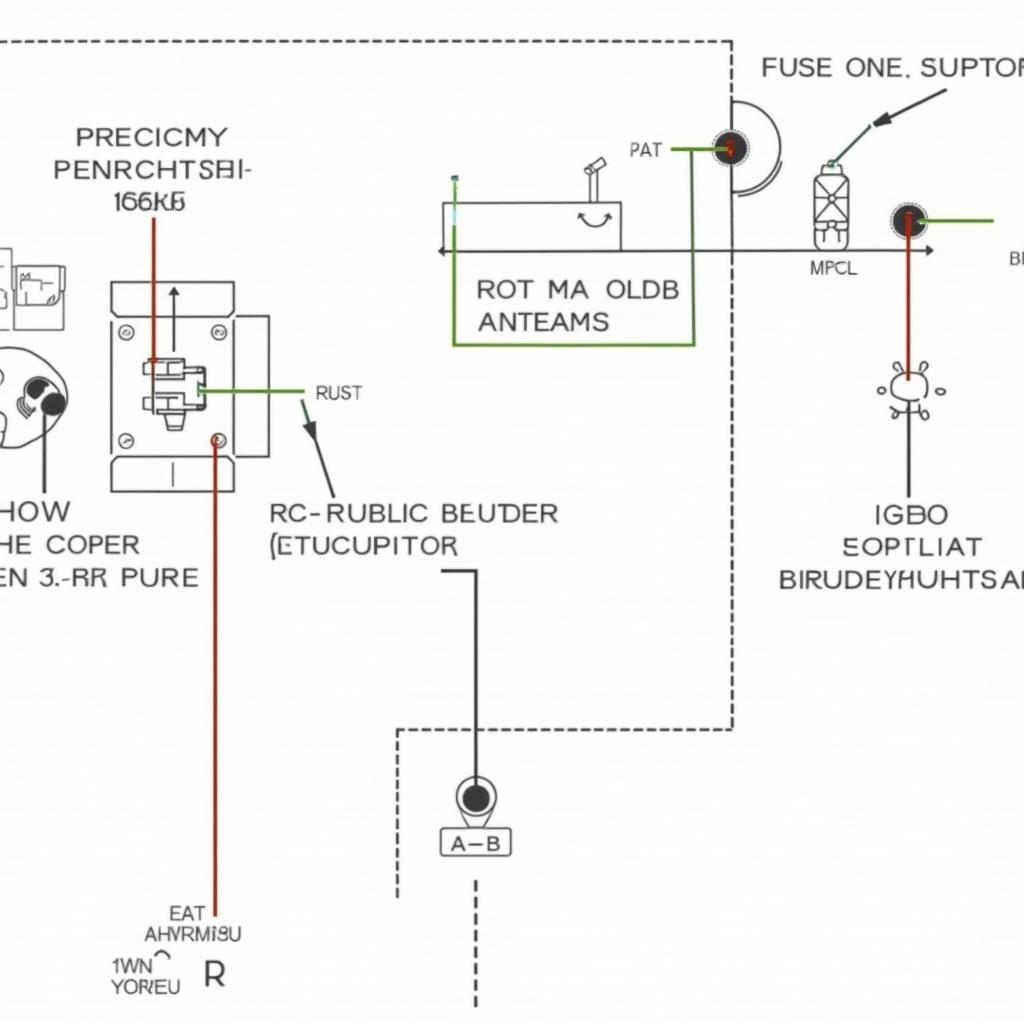 Electrical wiring diagram for the power window system in a Lincoln Town Car