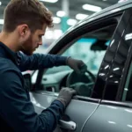 London Car Window Repair Technician