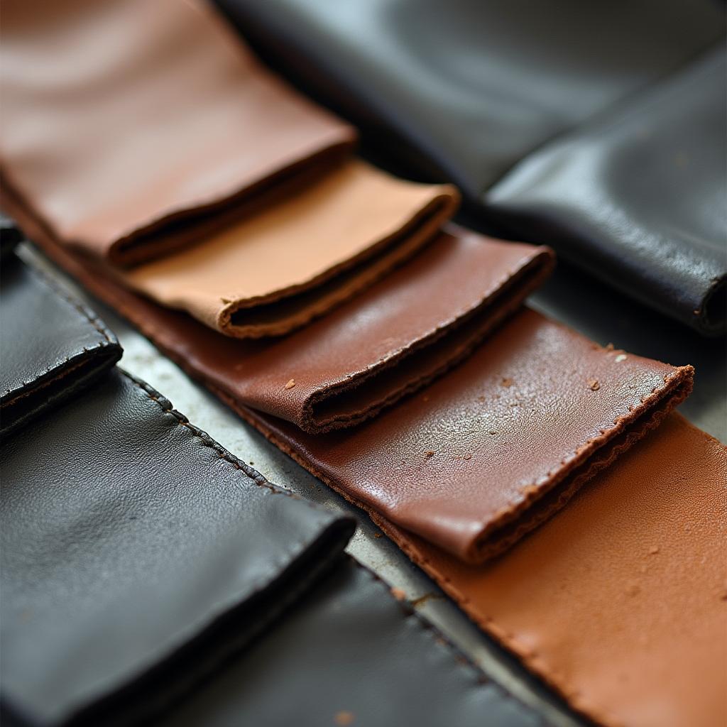 Selecting the right leather dye for car seat repair