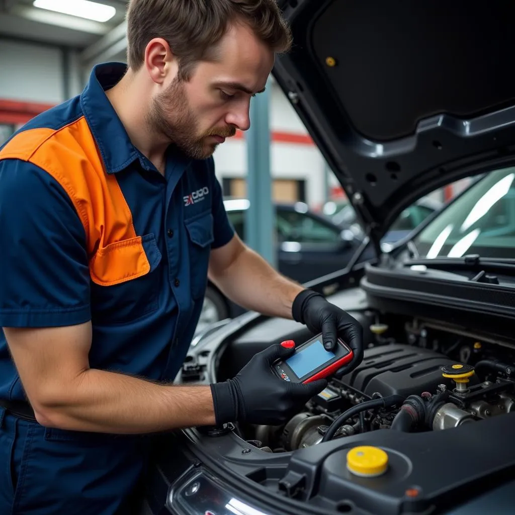 Car Engine Inspection