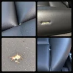 Mercedes Car Seat Damage