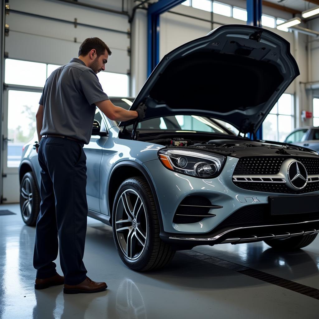 Mercedes-Benz Routine Maintenance in Naples