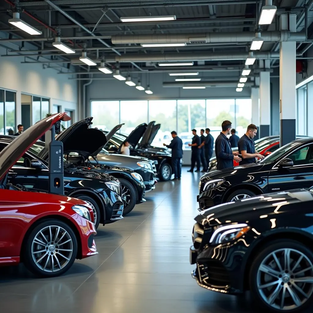 Mercedes-Benz Dealership Service Center