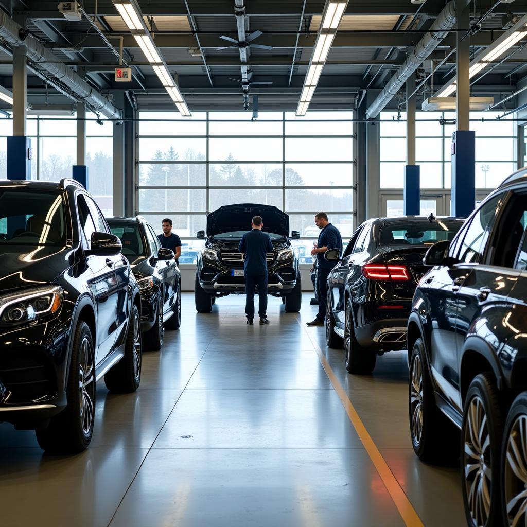 Mercedes Dealership Service Center