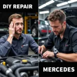 DIY vs. Professional Mercedes Repair