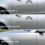 Mercedes Scratch Severity Comparison