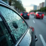 car window damage miami