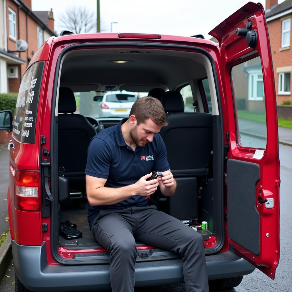 Mobile Car Key Repair Technician in Bristol