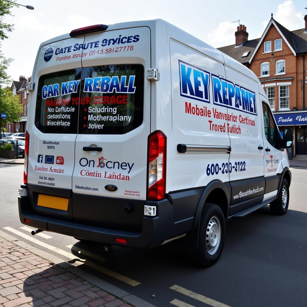 Mobile Car Key Repair Van in South East London