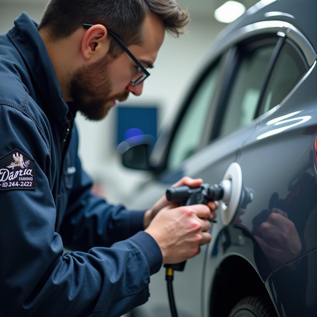 Mobile Car Paint Repair Technician in Oxfordshire