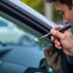 Mobile Car Window Chip Repair in Bibb County