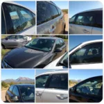 Different types of car window damage in Boulder County