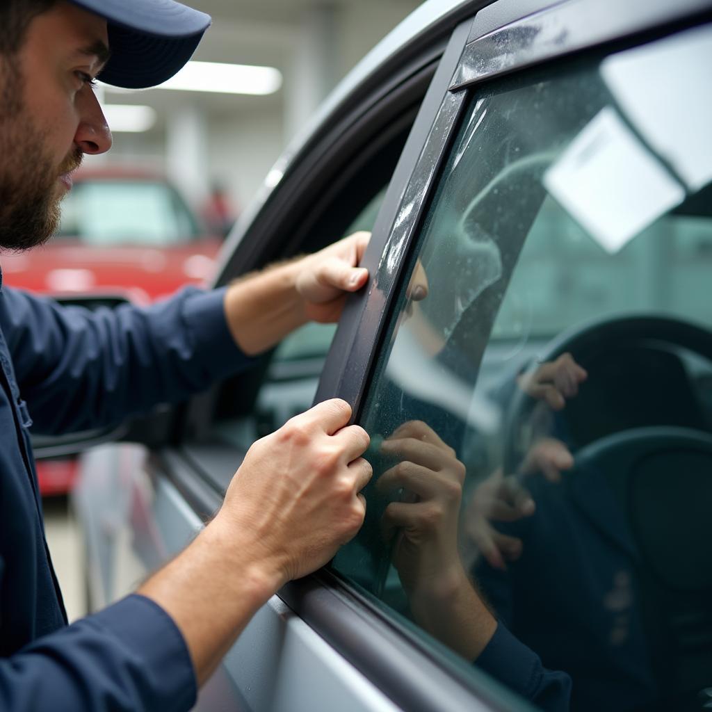 Mobile Car Window Repair Technician Working in Croydon