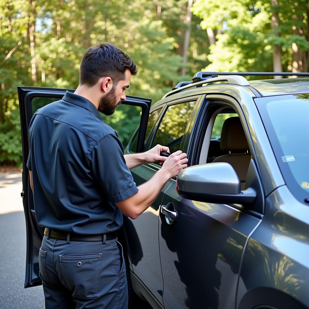 On-site mobile car window repair in Stroudsburg