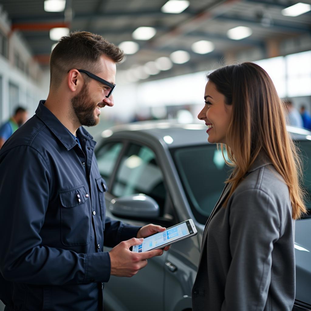 A Mobile Car Window Repair Technician in Fairfield County