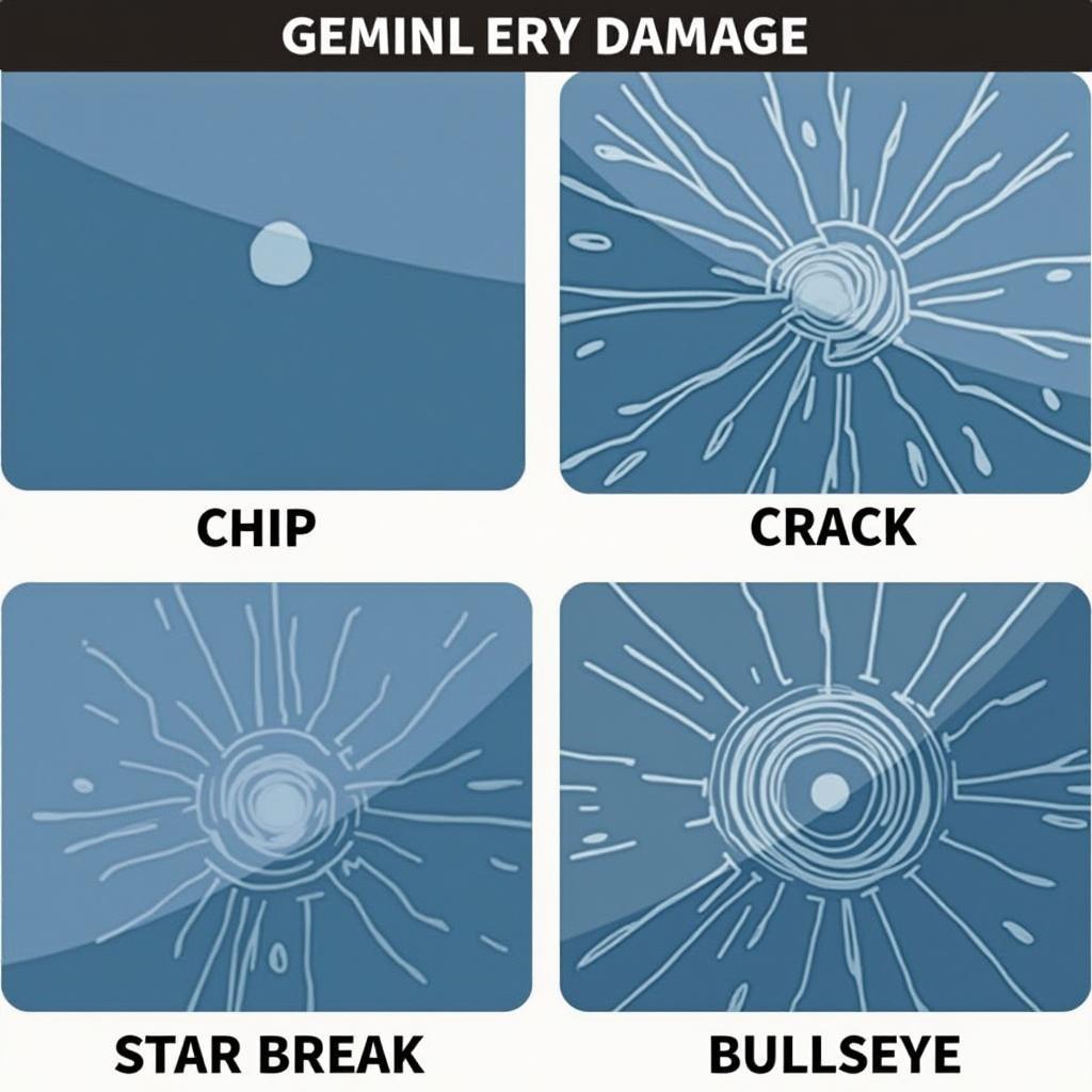 Types of Repairable Car Window Damage