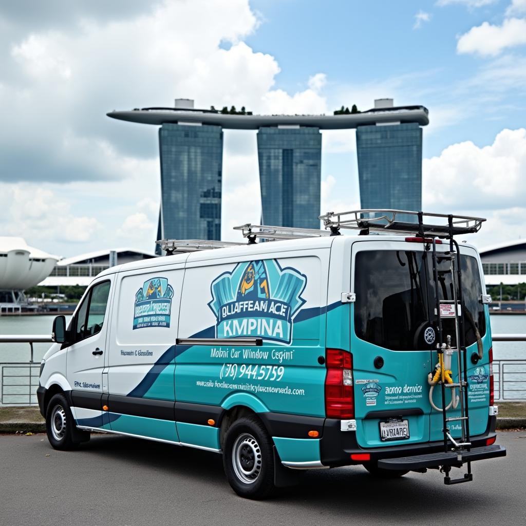 Mobile Car Window Repair Van in Singapore