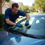 Mobile Windshield Repair Technician