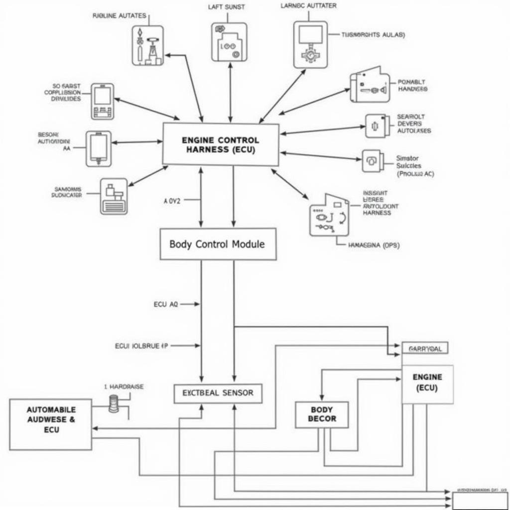 Modern Car Electrical System Diagram