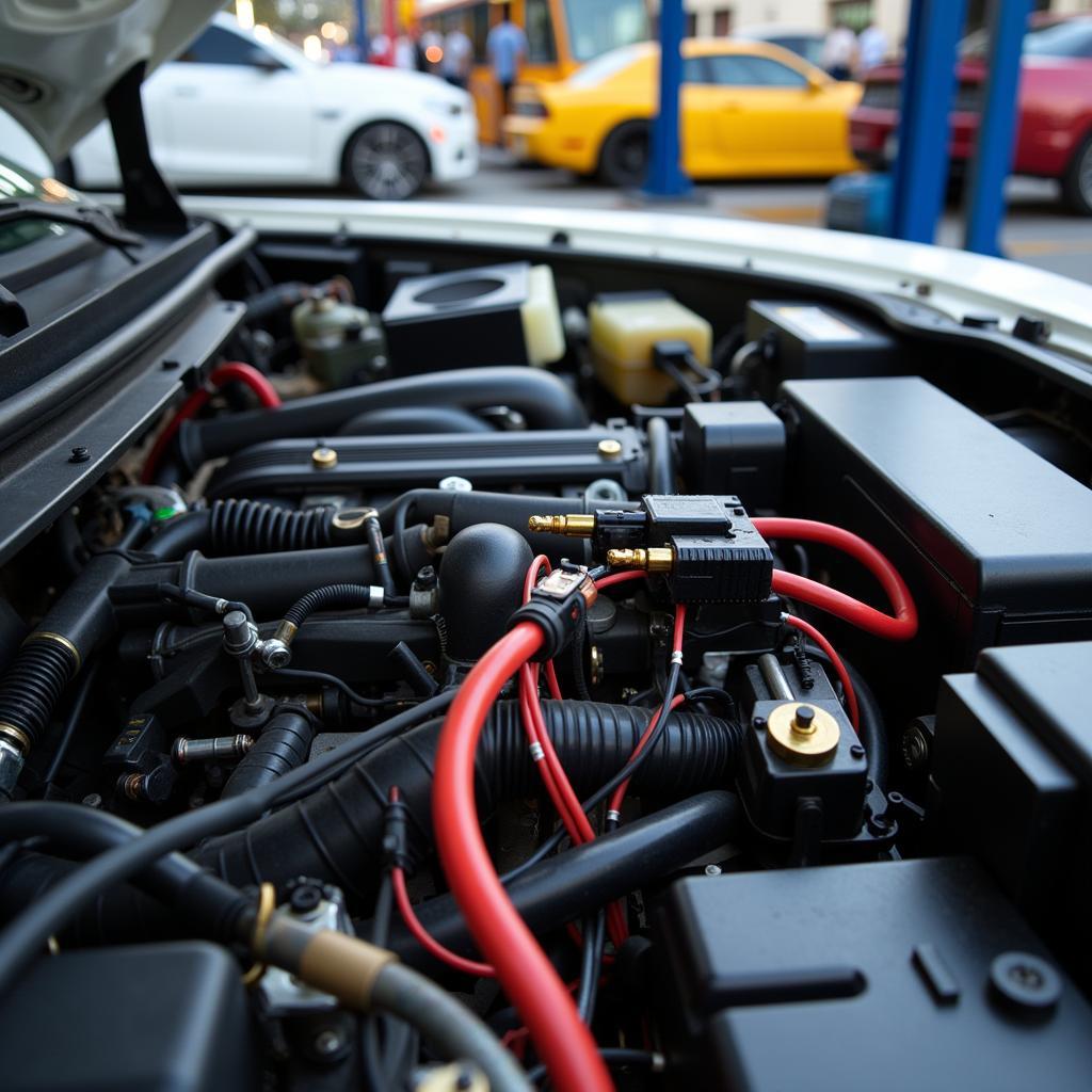 Modern Car Electrical System Repair in Dubai