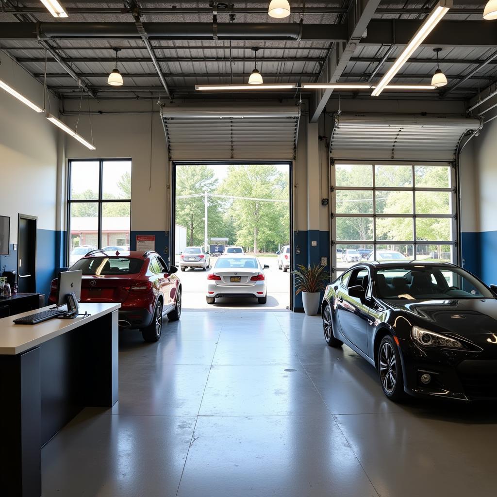 Modern Car Repair Shop in Valdosta