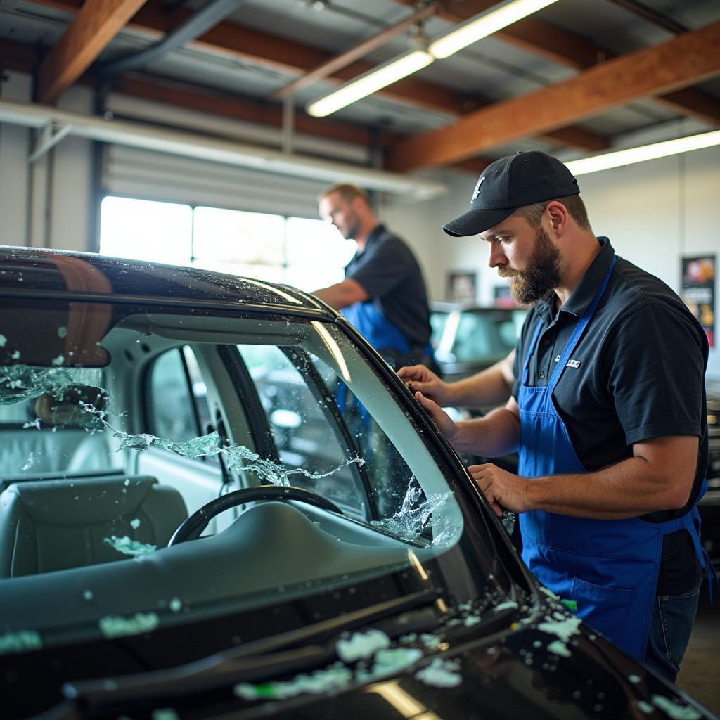 Car window repair shop in Mountain View