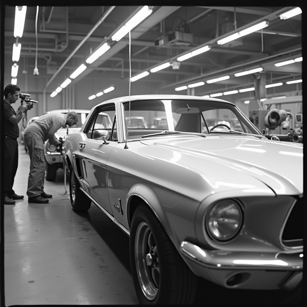 Muscle Car Factory Paint Line