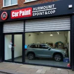 Car paint repair shop in North London