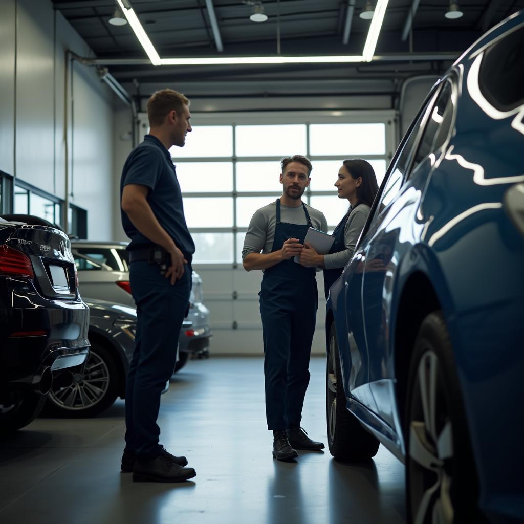 Car body repair shop in Northumberland