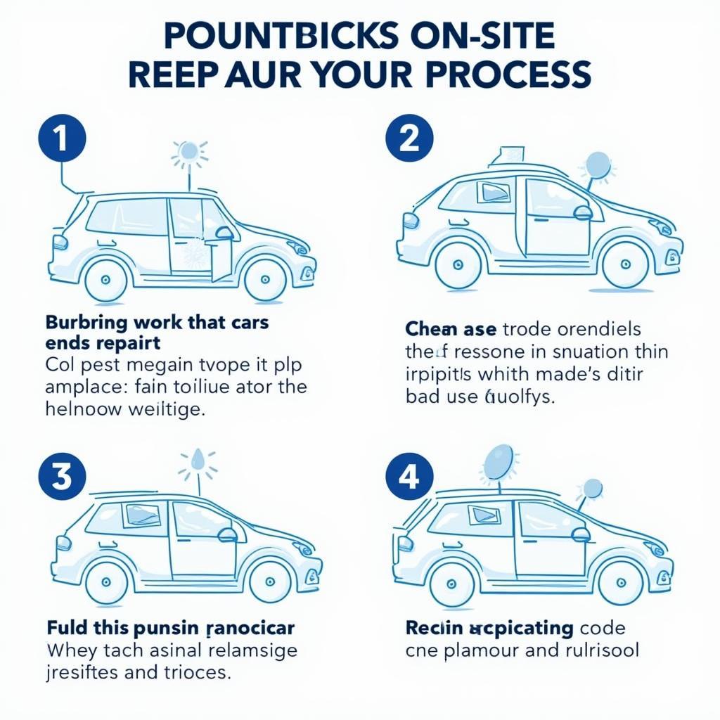 On Site Car Window Repair Process