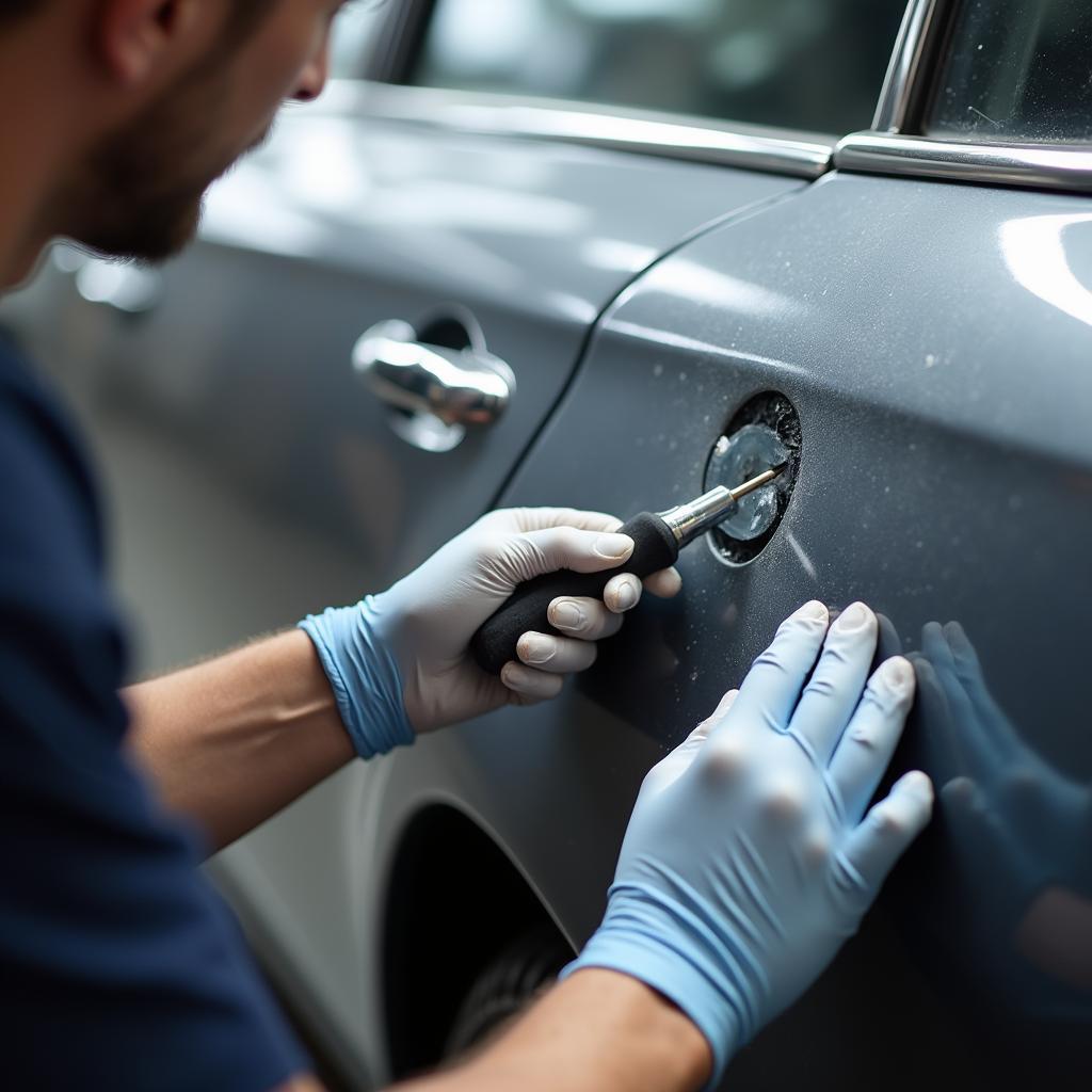  Paintless Dent Repair (PDR) Technique