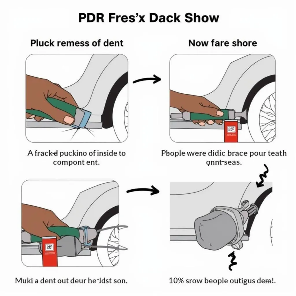 PDR Process for Hail Damage Repair