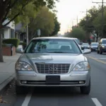 Car with Damaged Window in Palo Alto