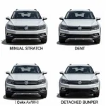 Passat Alltrack Bumper Damage Types