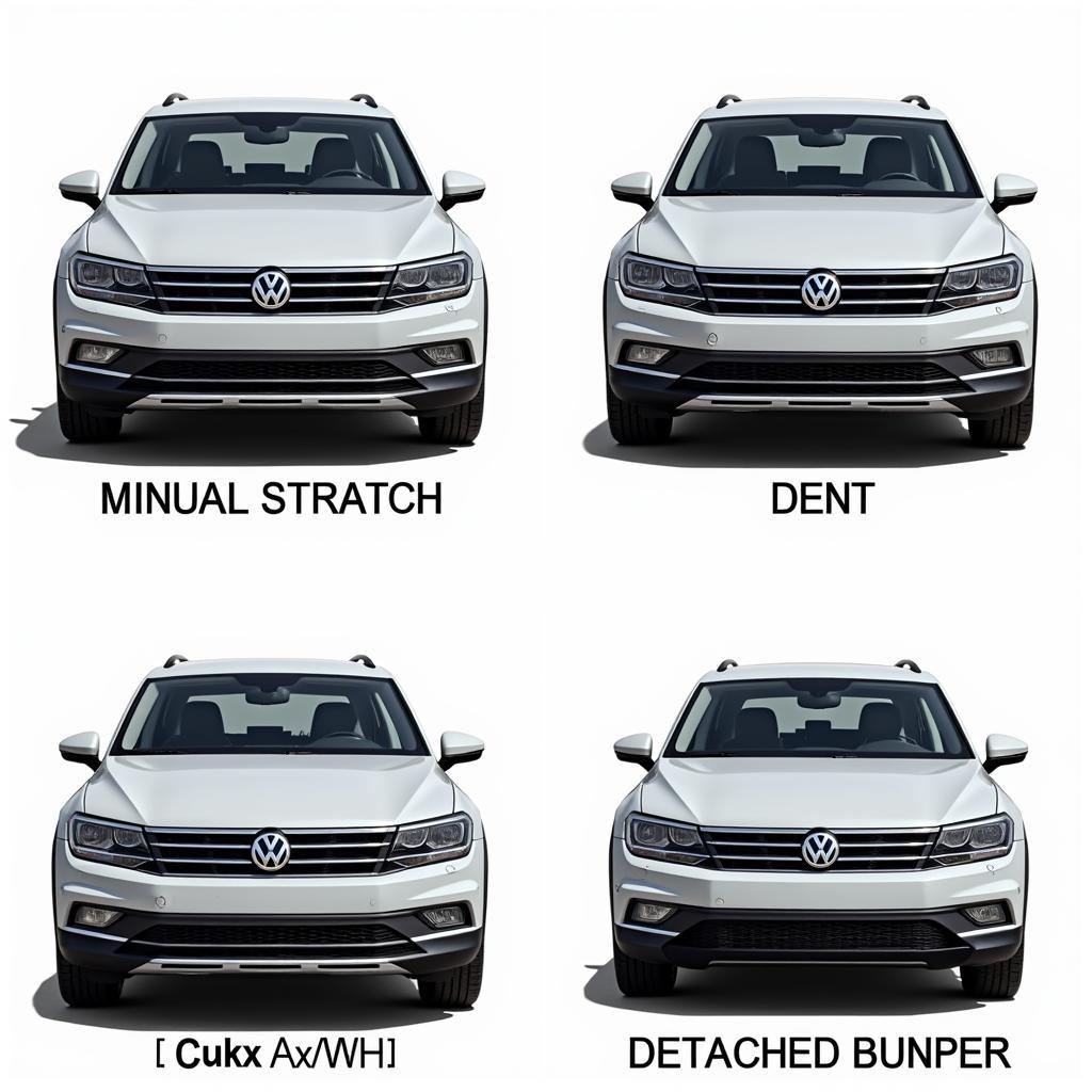 Passat Alltrack Bumper Damage Types