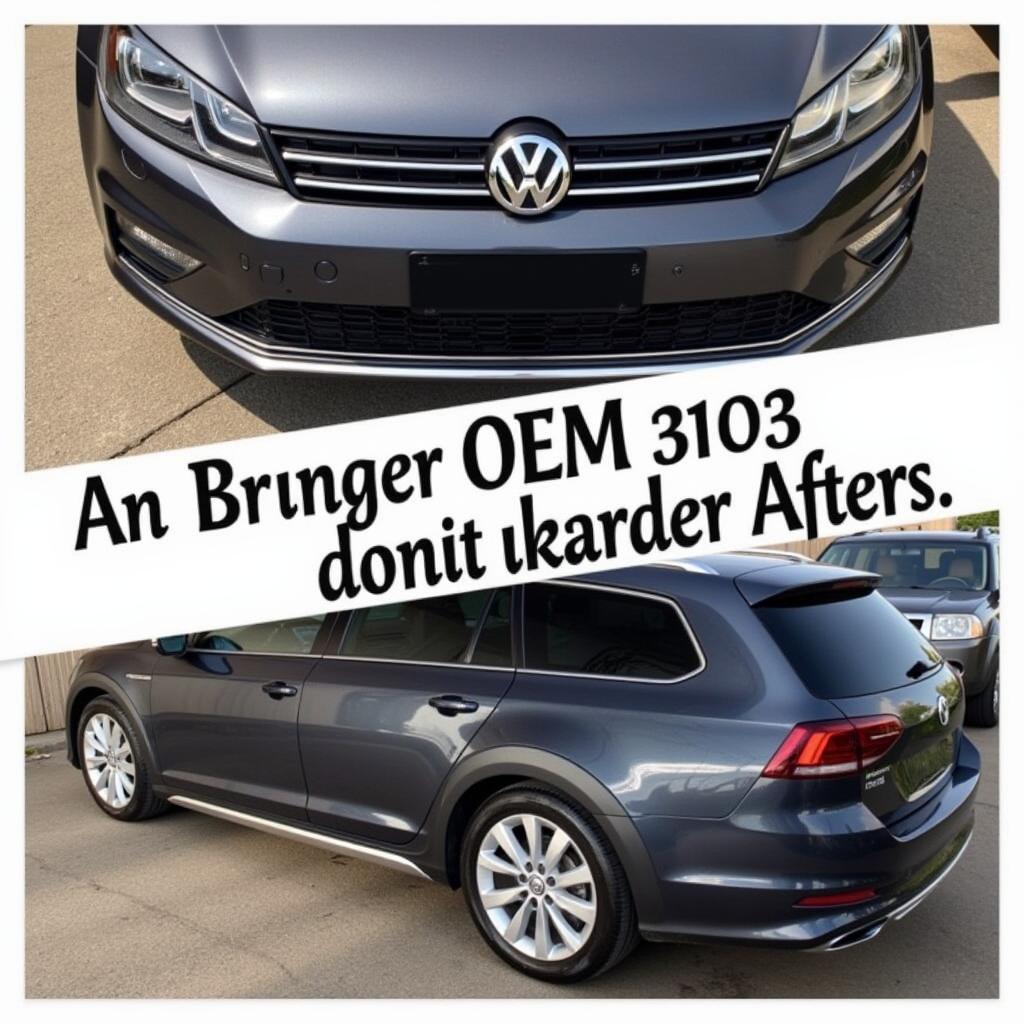 Passat Alltrack New OEM Bumper