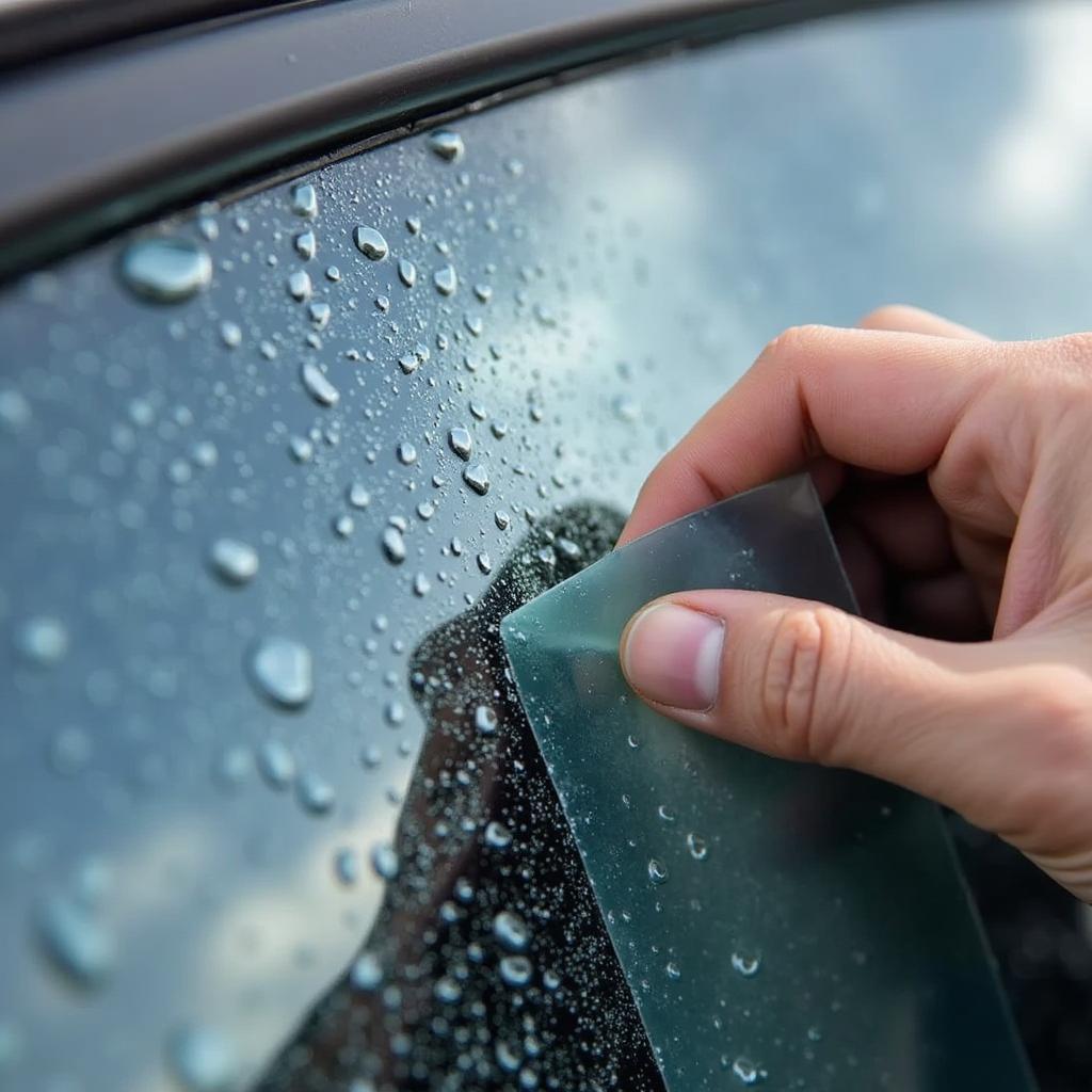 Peeling Car Window Tint Causes