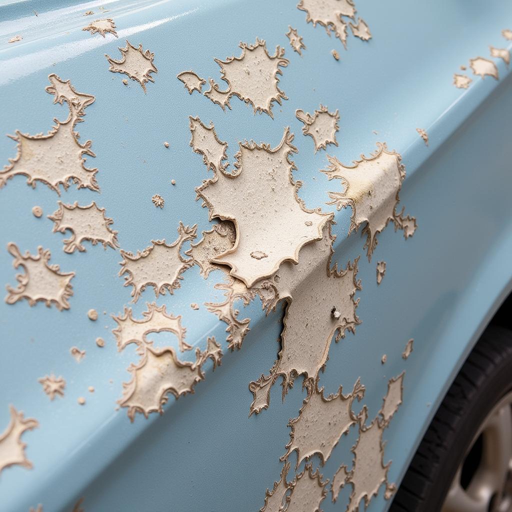 Car Paint Peeling Causes