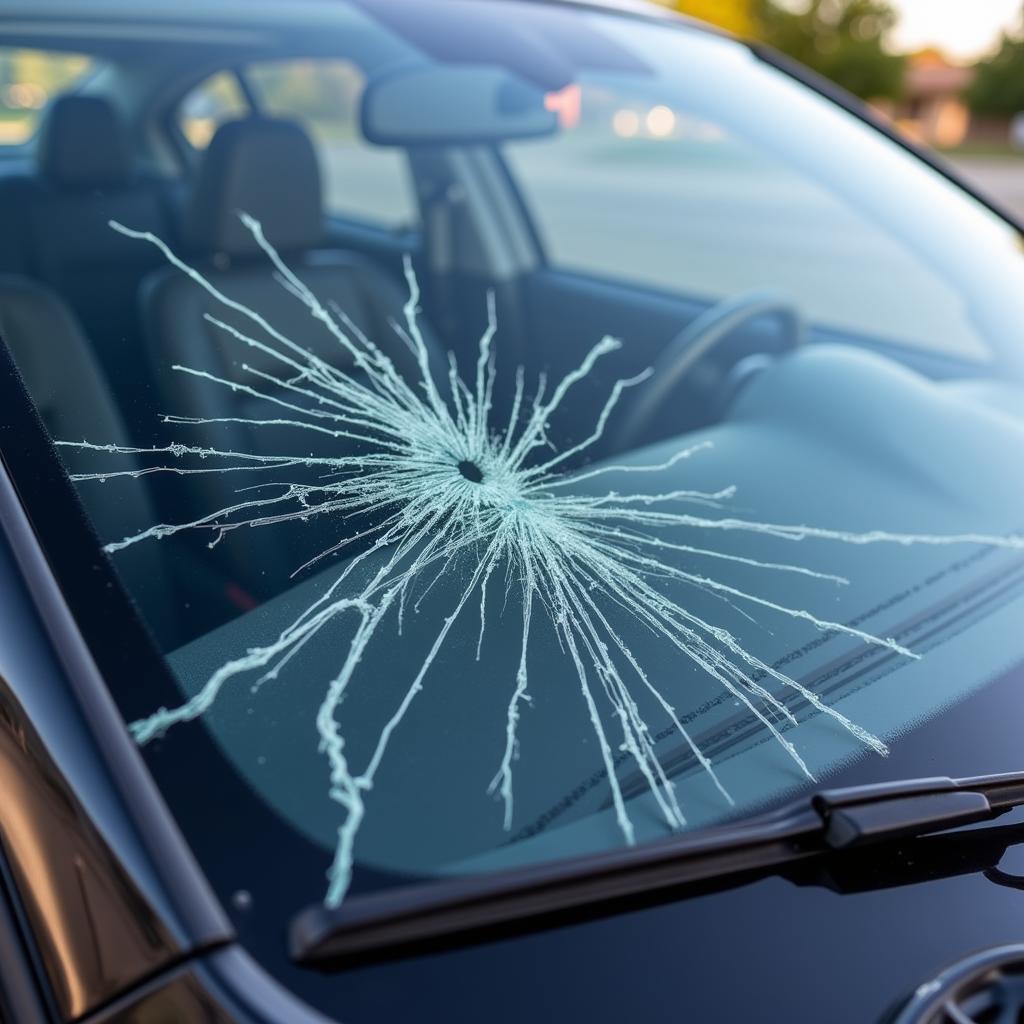 Car Window Damage in Pflugerville