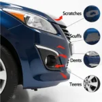 Types of Plastic Bumper Damage