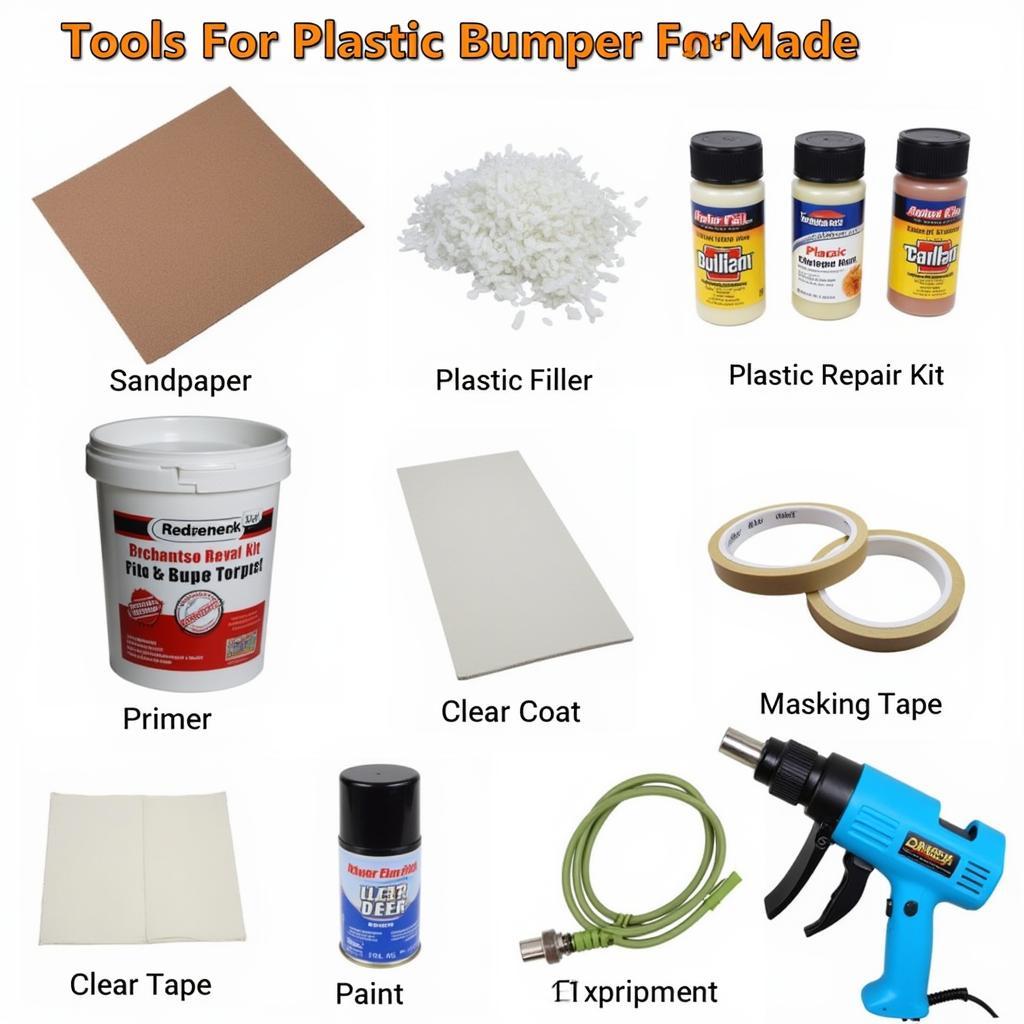 Essential Tools and Materials for Plastic Bumper Repair