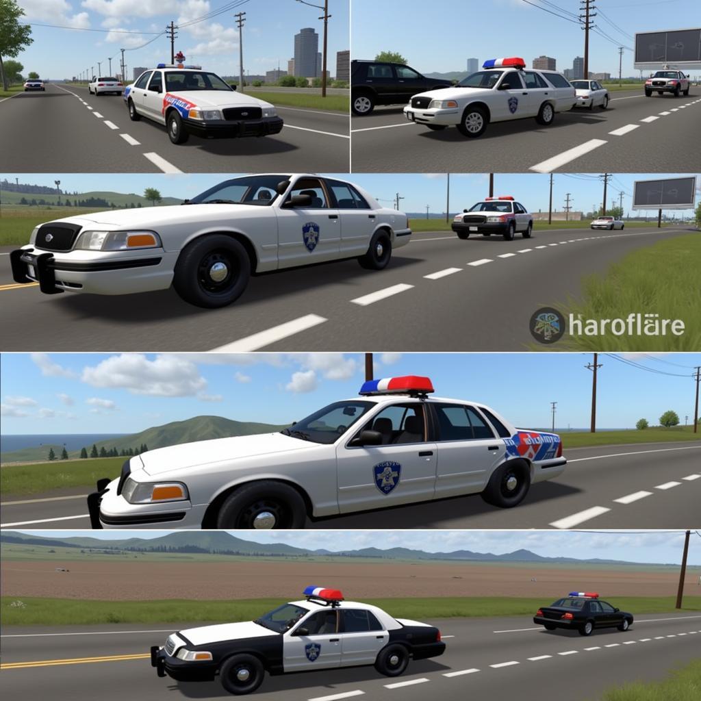 Safe driving in Police Simulator Patrol Duty