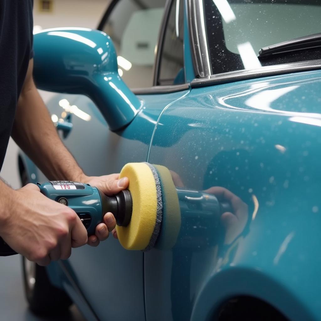 Polishing Car Paint: Sun Damage