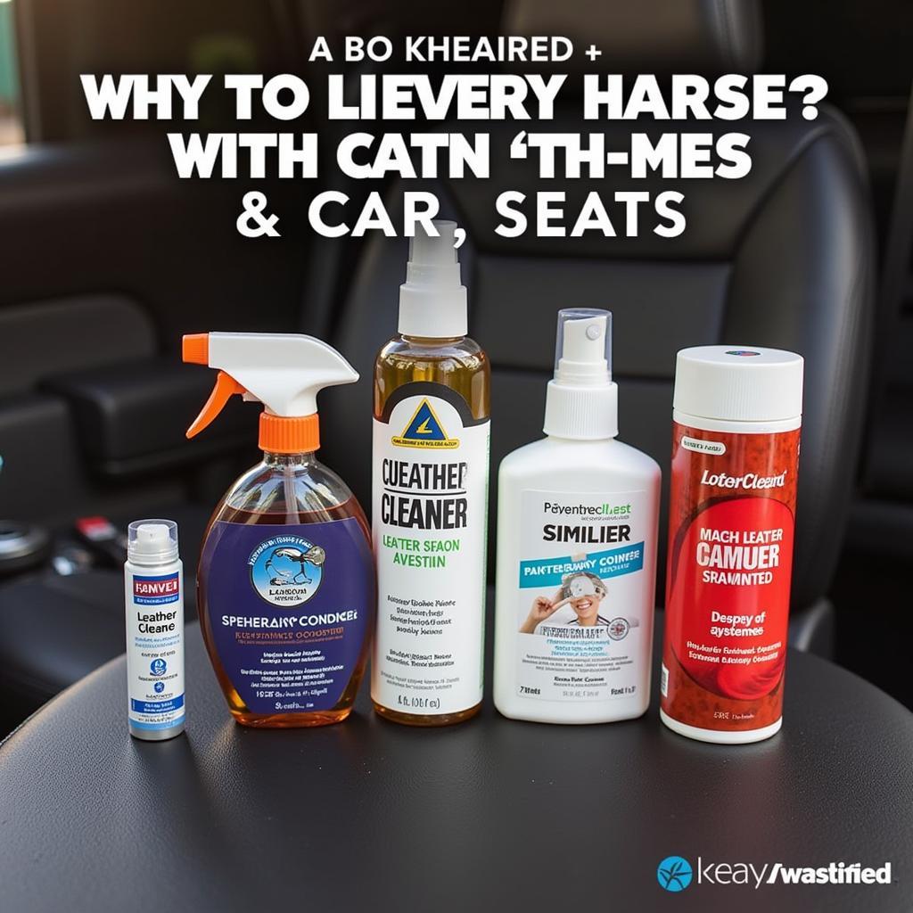 Preventative Leather Care Products for Car Seats