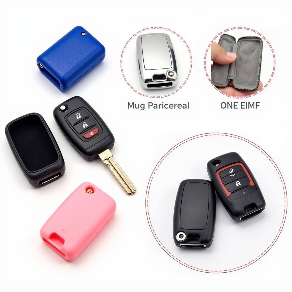 Protective car key case