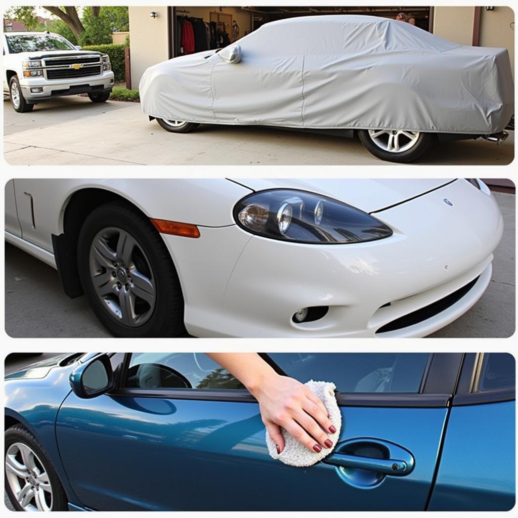 Preventing Car Paint Oxidation with Car Cover and Wax